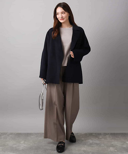 スムースリバー ミドル丈コート | MK MICHEL KLEIN (Women)/エムケー