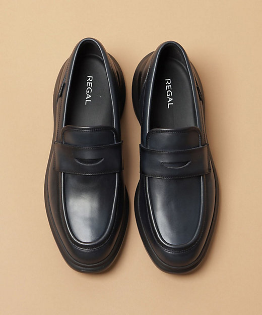 リーガル 72HL ローファー GORE－TEX ネイビー カジュアル