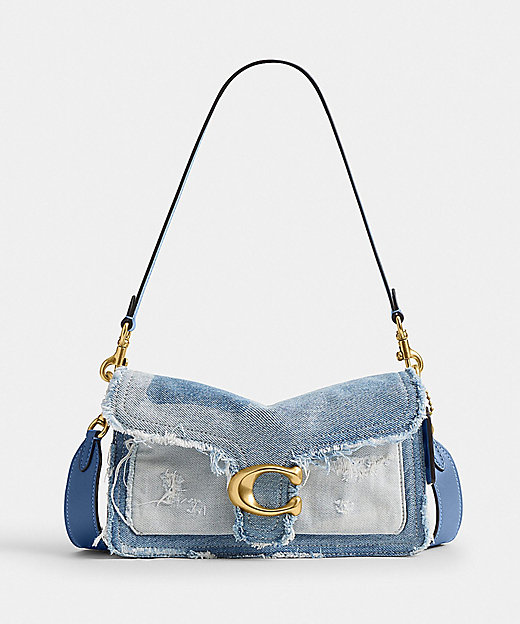 タビー ショルダー バッグ 26・リパーパス デニム パッチワーク