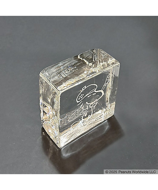 3Dレーザークリスタルスヌーピー銀座