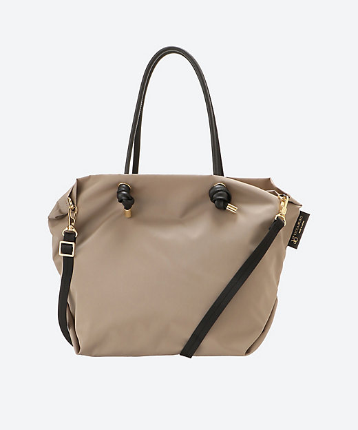 ノットハンドルナイロントートMLサイズ BIANCA／V―2204