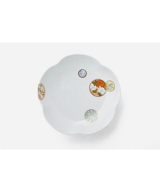 寿赤絵 梅型6号盛鉢 | 深川製磁/フカガワセイジ | 三越伊勢丹