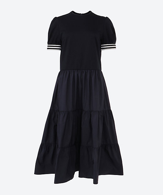 別注／BORDER TIERED DRESS | BORDERS at BALCONY
