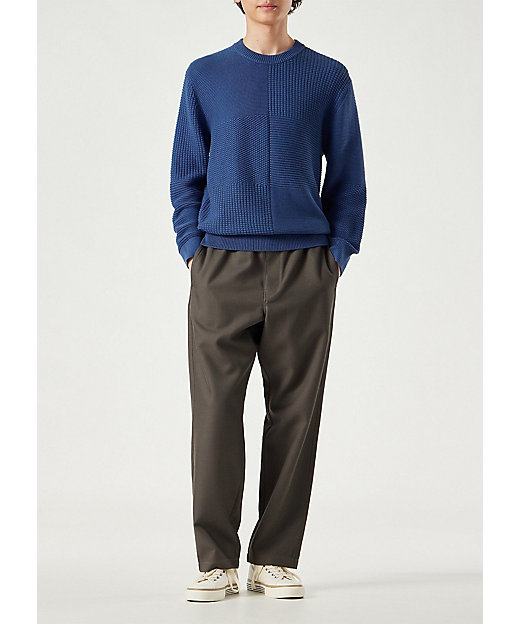 テクスチャード パッチワーク ニット（152404316Z） | Paul