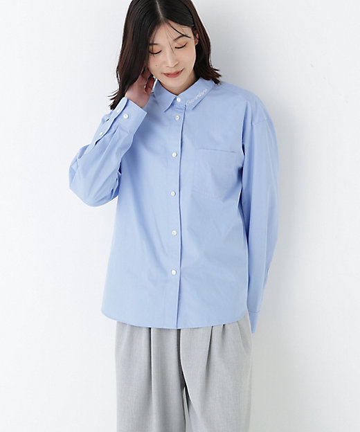 ◇タイプライターブラウス（0775210202） | human woman