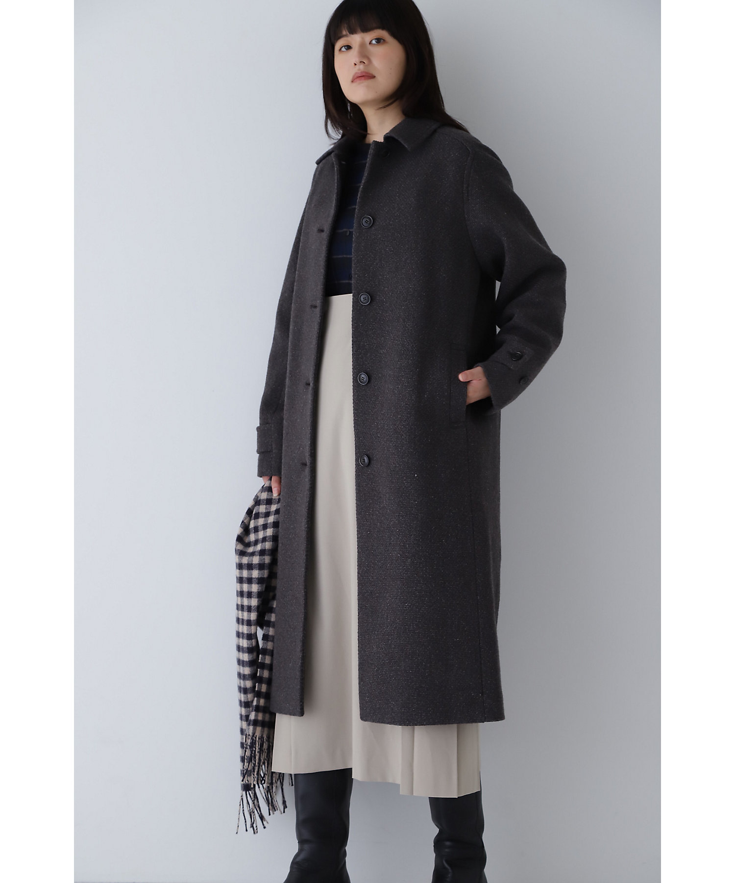 ◇ドビーメルトンコート（0773251103） | human woman