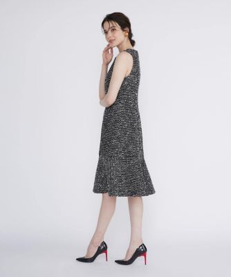 M Maglie le cassetto》スパンコールツイード