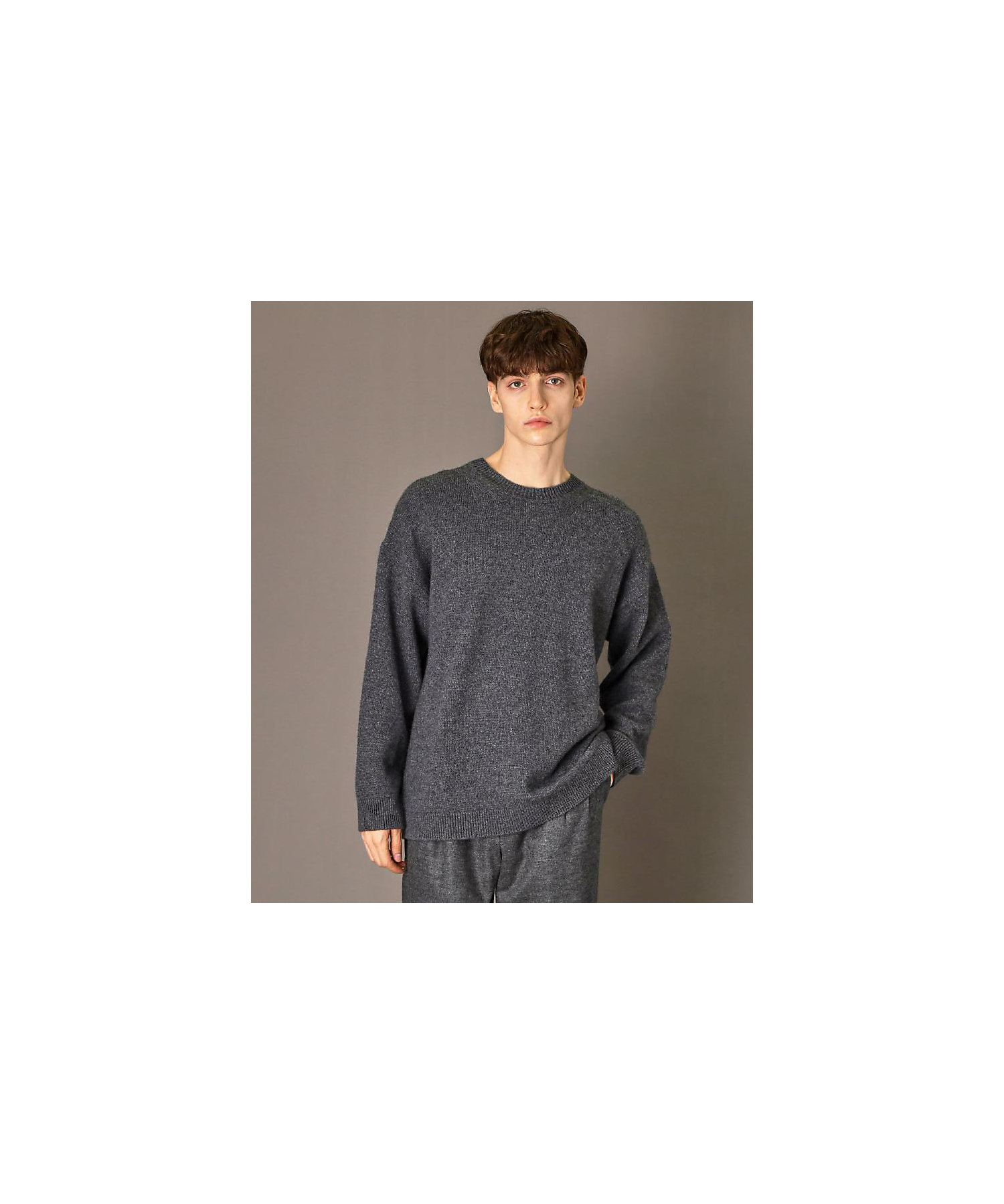 干場義雅×DRESSTERIOR】ウールカシミヤニット