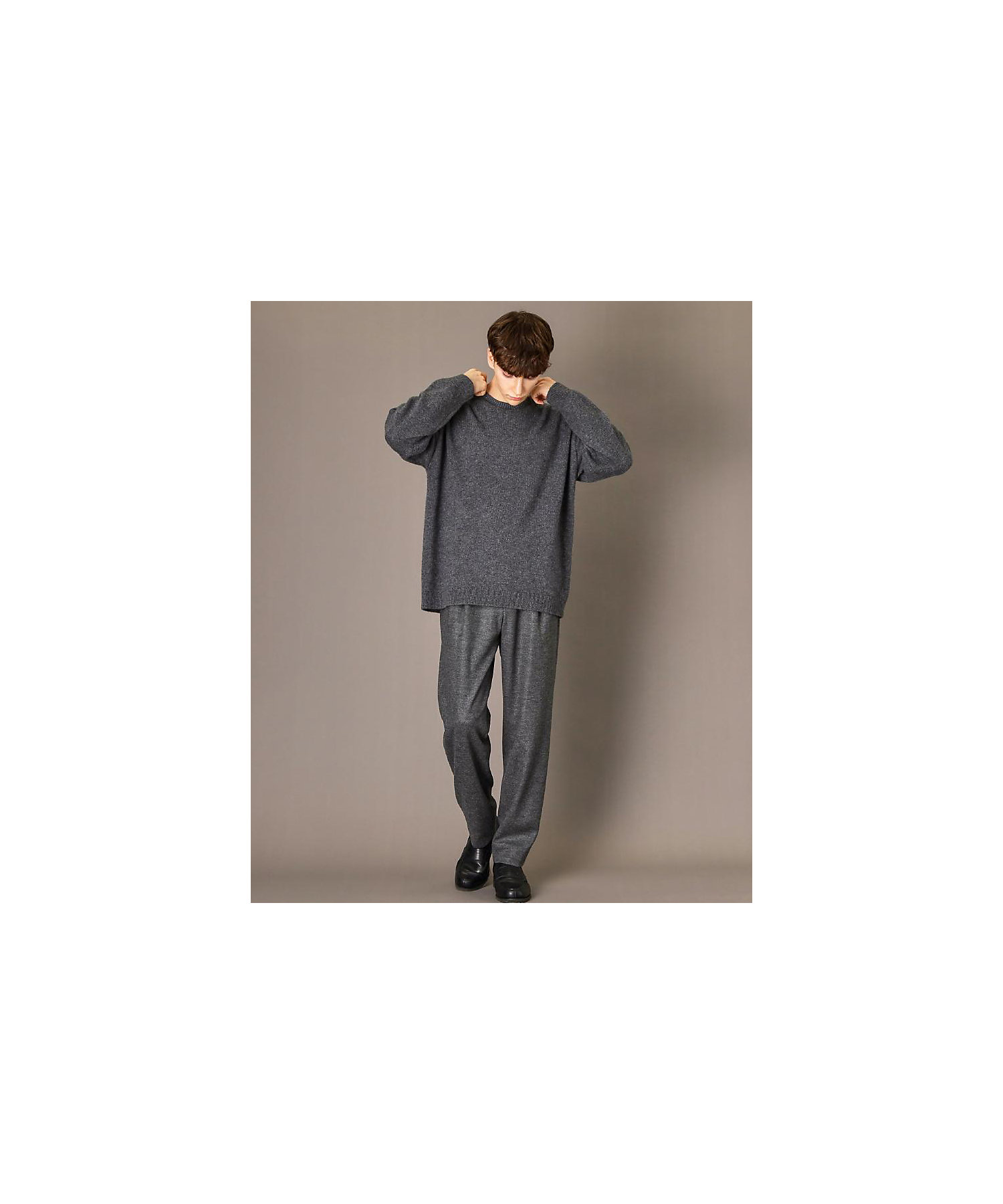 干場義雅×DRESSTERIOR】ウールカシミヤニット