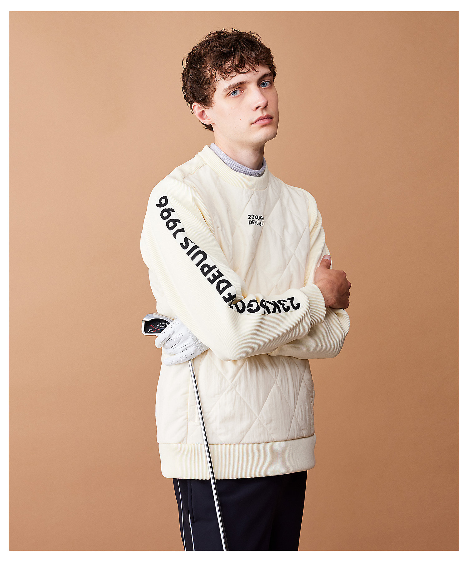 MEN】中綿キルトプルオーバー（JRVTCW0501） | 23区GOLF