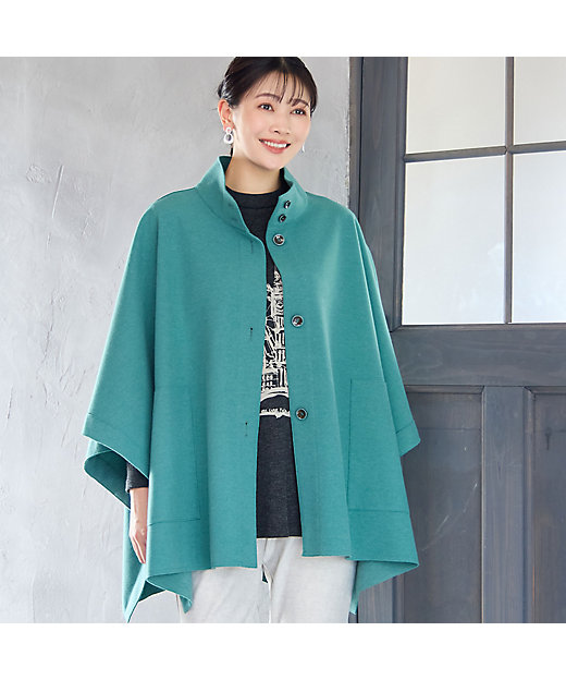 毎年人気】ハイネックケープジャケット（21106505） | MISSEL