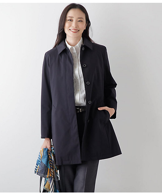 撥水・透湿・防風】NY ACTIVE ステンカラーコート