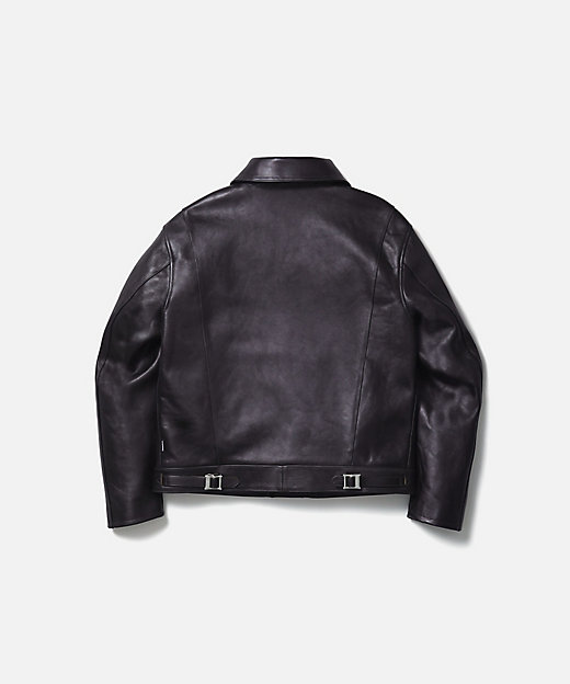 ブルゾン LEATHER RIDERS JACKET 252SZNHー