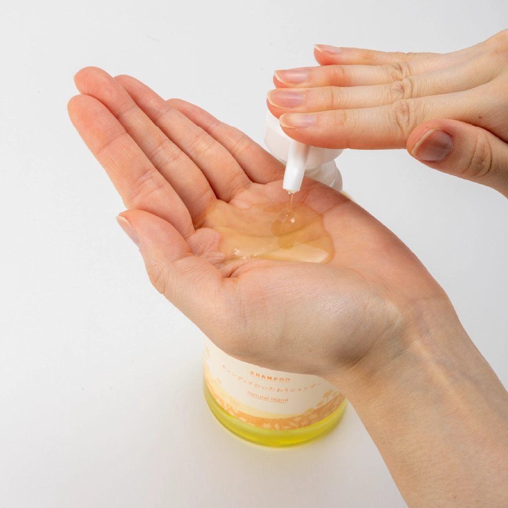 カレンデュラのいたわりシャンプー｜ナチュラルアイランド：北海道