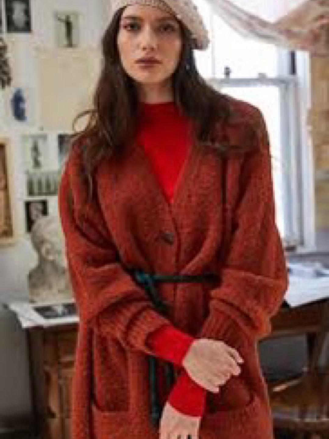 Misha & Puff - Misha & Puff Boucle Long Cardigan XS/S - Lucky Sweater