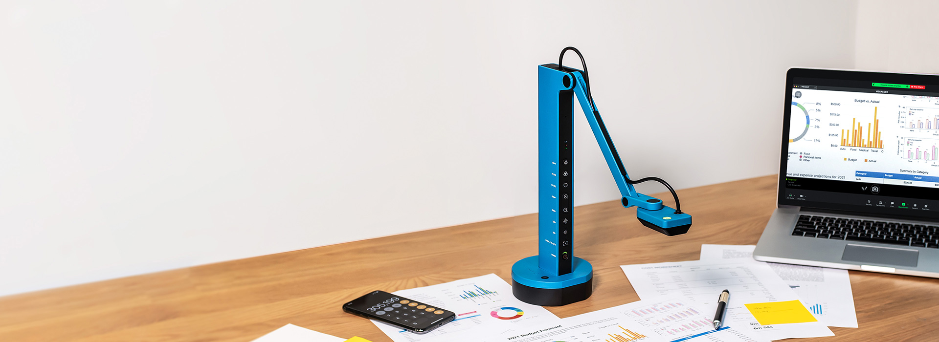 VZ-X Wireless/HDMI/USB 800万画素書画カメラ