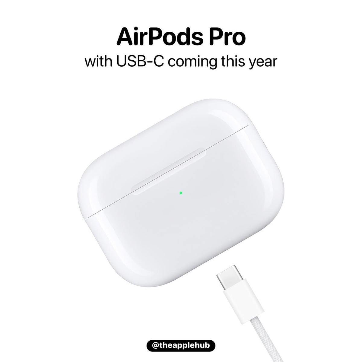 備品完備】AirPods Pro 第二世代 (USB-C) AirPods Pro（第2世代）用USB