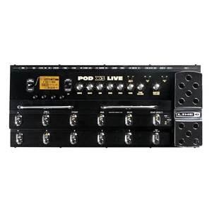 マルチエフェクターLINE6 POD X3 LIVEレビュー!アンプモデルの種類も