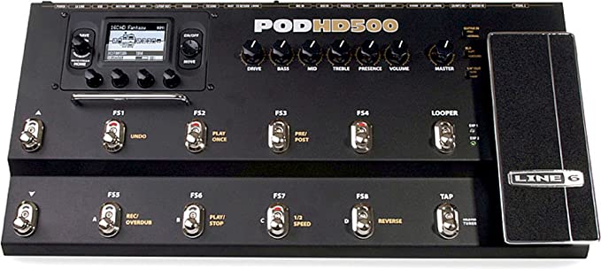 マルチエフェクターLINE6 POD HD500/ HD500Xレビュー！サウンドと機能