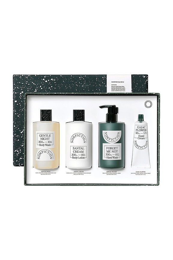 NONFICTION Body & Hair Mini Travel Set in Gentle Night & Rose Pale
