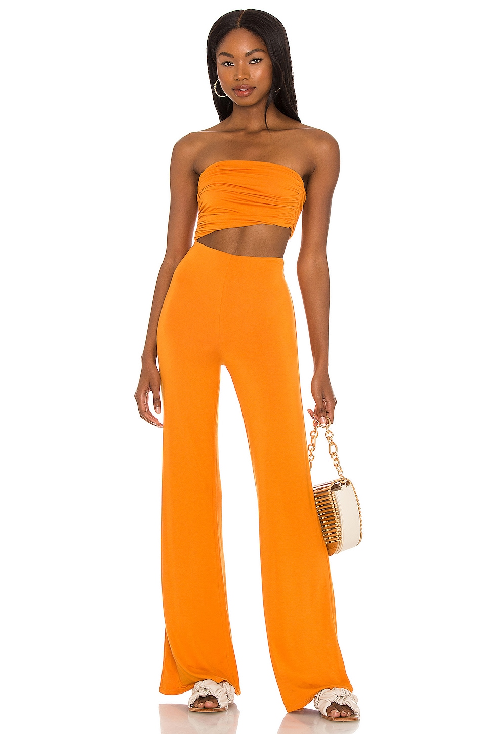 House of Harlow 1960 x REVOLVE Sosa Jumpsuit in Rich Orange | REVOLVE