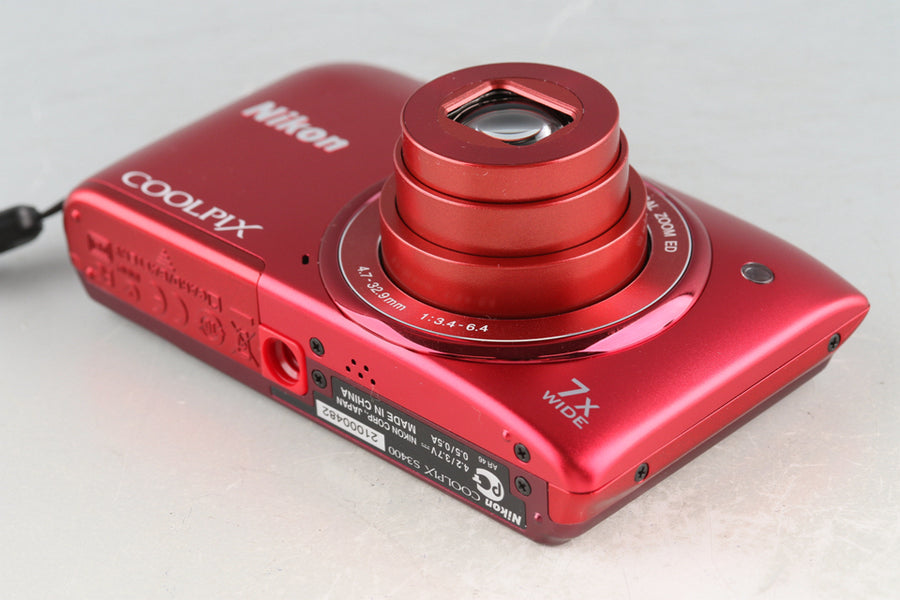 Nikon Coolpix S3400 Digital Camera #54459J – IROHAS SHOP