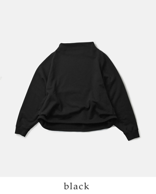 COGTHEBIGSMOKE コグザビッグスモーク MELINA BOTTLE NECK SWEATSHIRT