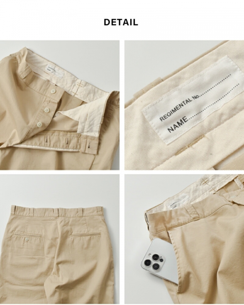 chimala チマラ チノ トラウザー パンツ cs39-wp15-rf 【サイズ交換