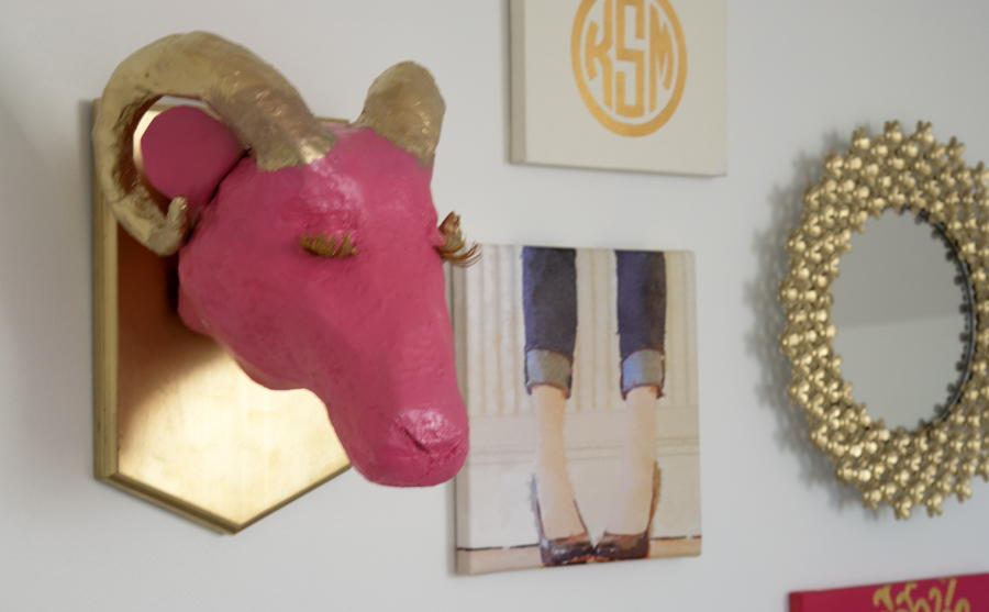 Paper Mache Ram Trophy Head | FaveCrafts.com