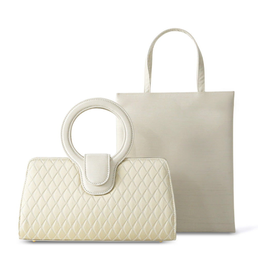 即納品｜IWASA×スレンダー着付師 ハンドバッグセット｜咲季モデル