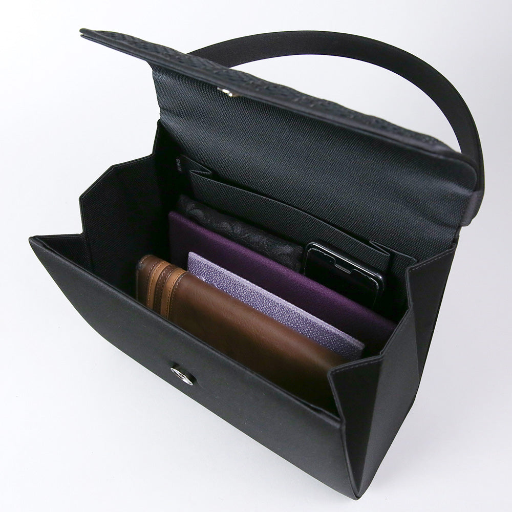 西陣織リボンメッシュフォーマルバッグ