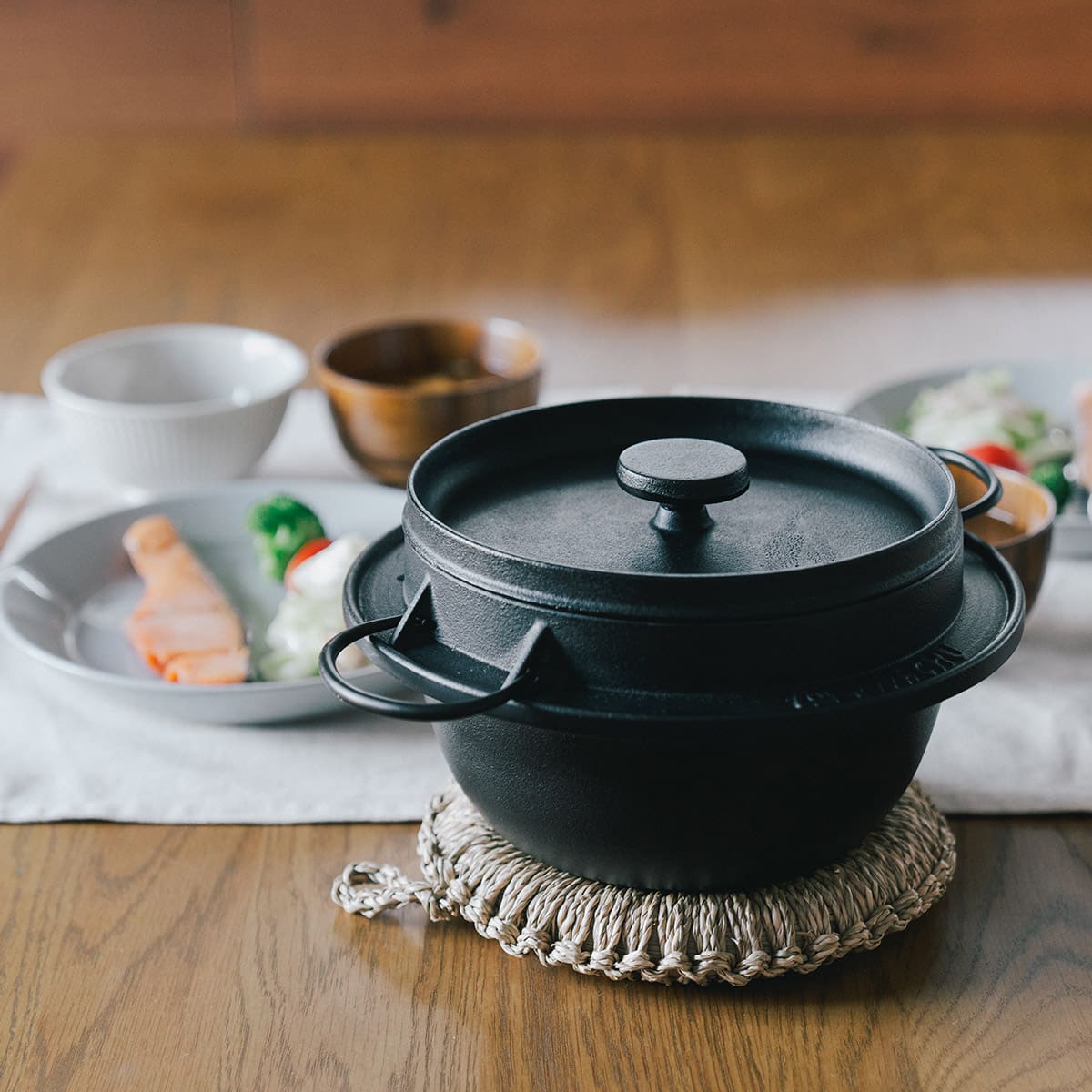 岩鋳】南部鉄器 ご飯鍋 3合 | itomani（いとまに）｜日常の「暇（いと