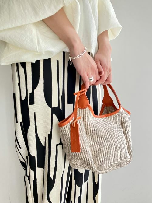 MARCO MASIマルコマージ カゴバッグ BEIGE | ITAL STYLE WEAR