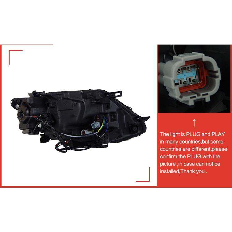 日産（NISSAN） エクストレイル T32 NT32 HT32 HNT32 前期 LED ヘッド