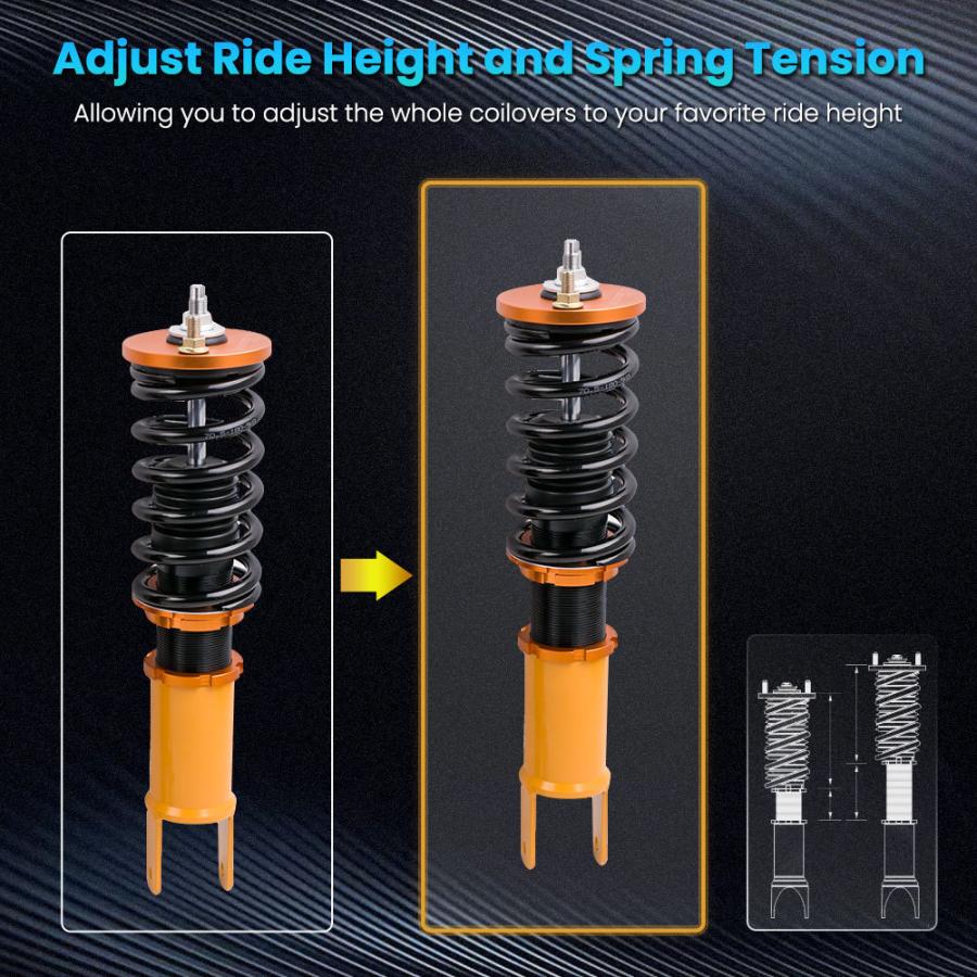 ホンダ（HONDA） 車高調 シビック EK4 EK9 EK サスペンション 96-00