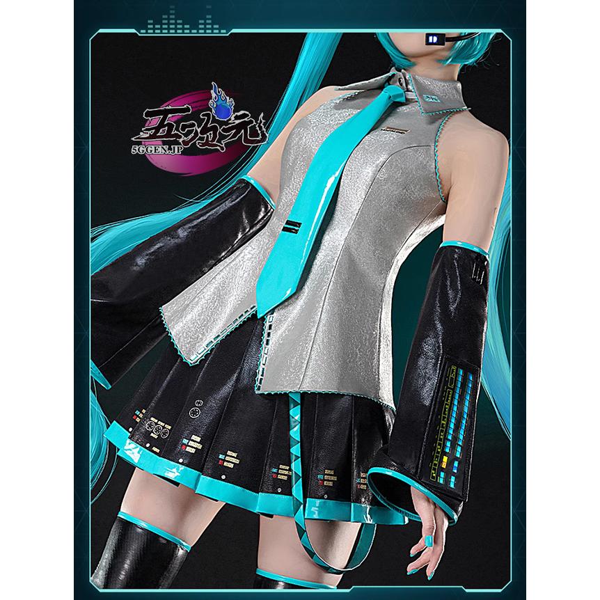 初獣猫 ボーカロイド コスプレ 初音ミク コスチューム 通常V コスプレ