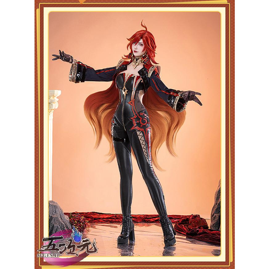 五次元 基萌 原神 コスプレ マーヴィカ 衣装 ※ウィッグ 靴 追加可能