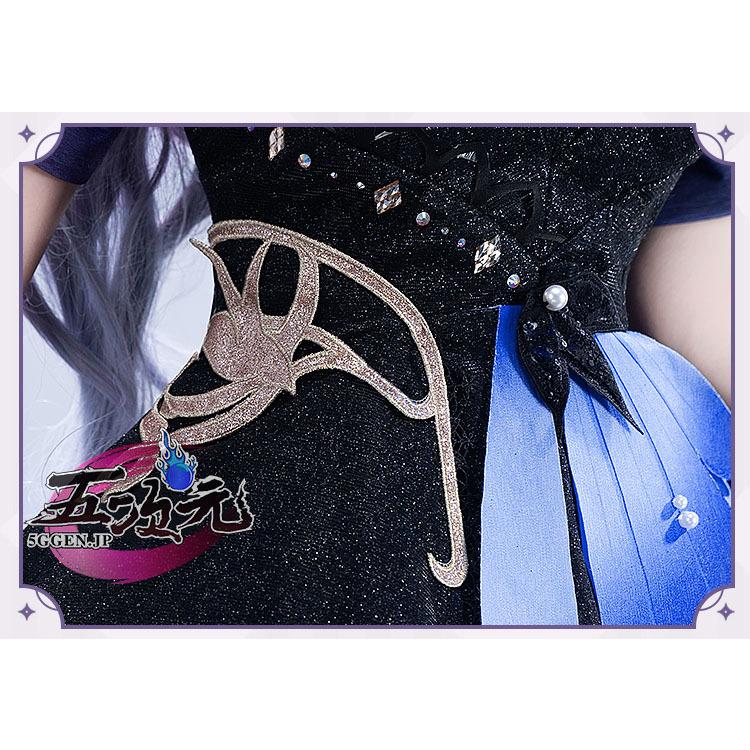 猫屋小舗 原神 コスプレ 刻晴 コクセイ 新スキン 霓裾の舞 衣装
