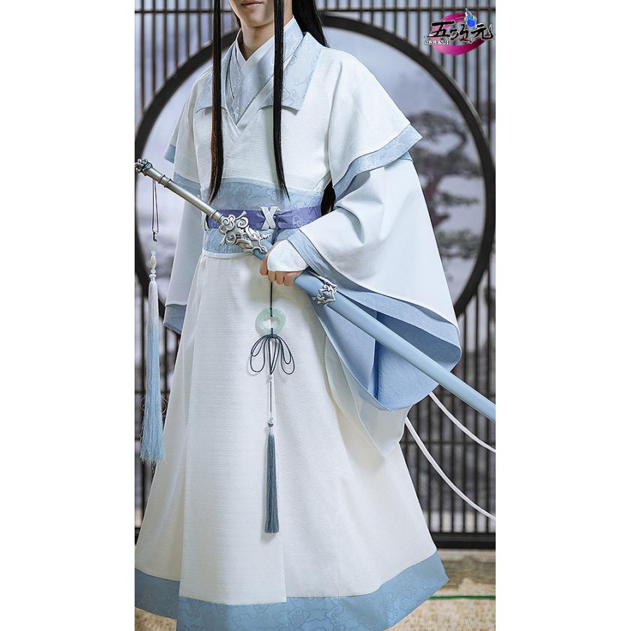 猫屋小舗 魔道祖師 公式衣装 コスプレ 藍忘機 少年ver ※ウィッグ 靴