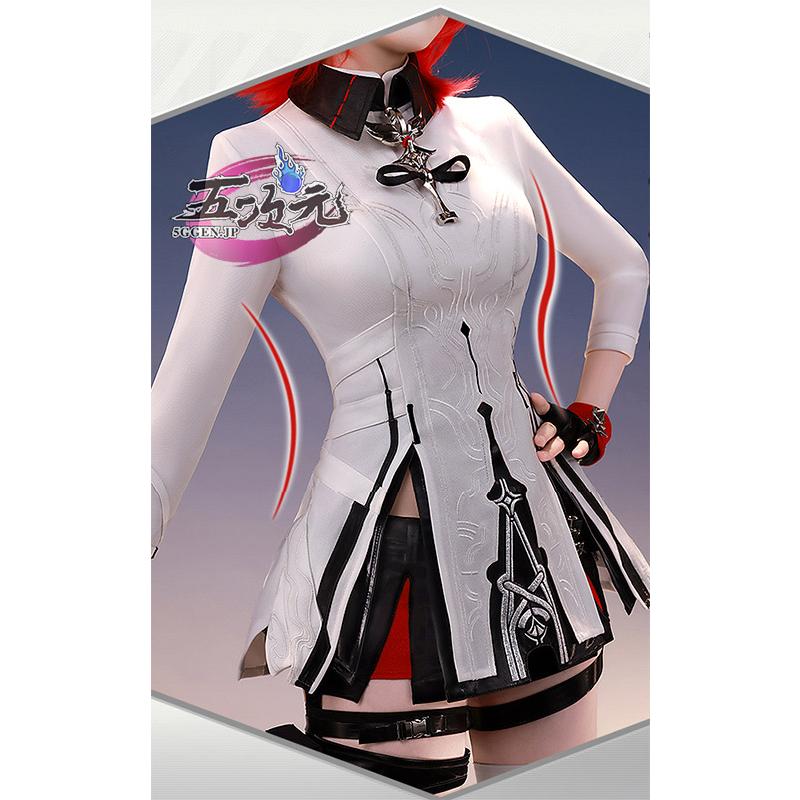 三分妄想 アークナイツ 新約エクシア コスプレ 衣装 ※ウィッグ 靴 追加