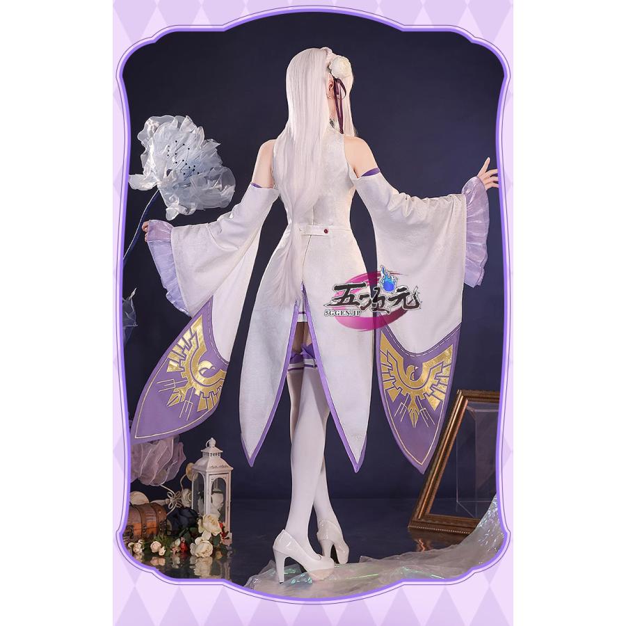 三分妄想 コスプレ Re：ゼロから始める異世界生活 エミリア 衣装