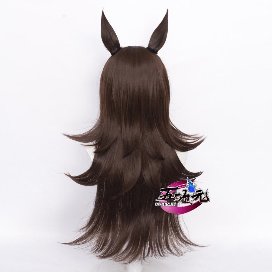 ウマ娘 コスプレ ライスシャワー ウィッグ 耳 セット : 五次元 - 通販