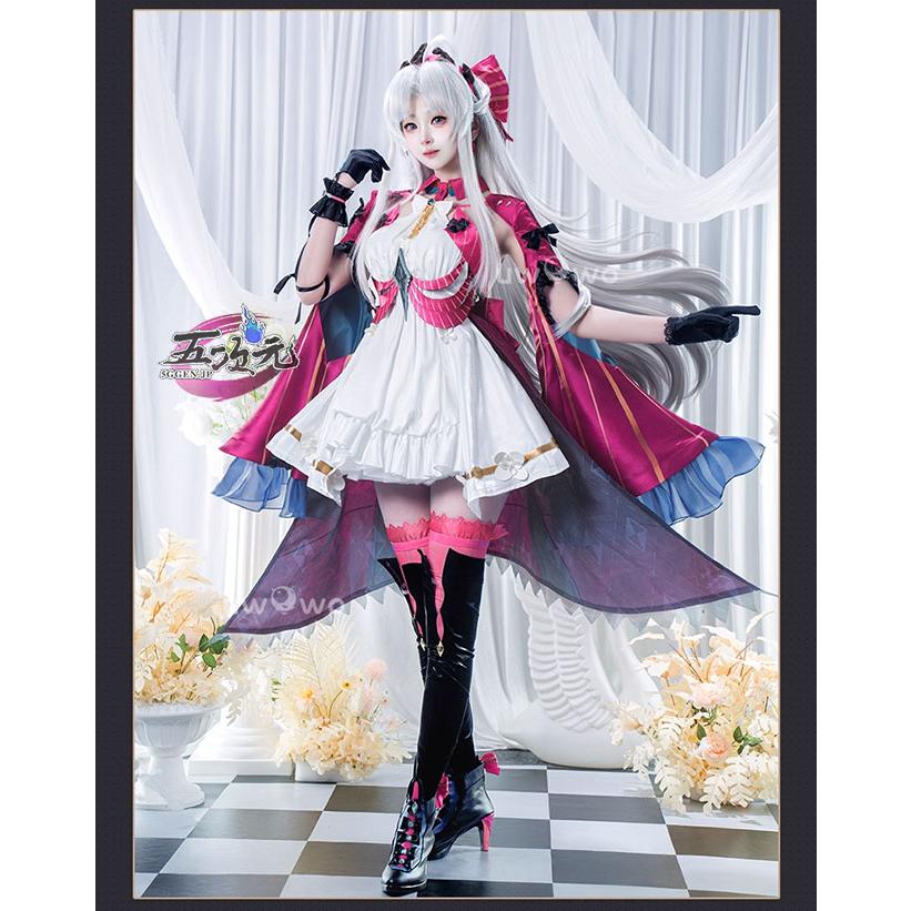 UWOWO 鳴潮 コスプレ カルロッタ 衣装 ※ウィッグ 靴 追加可能 : 五次元