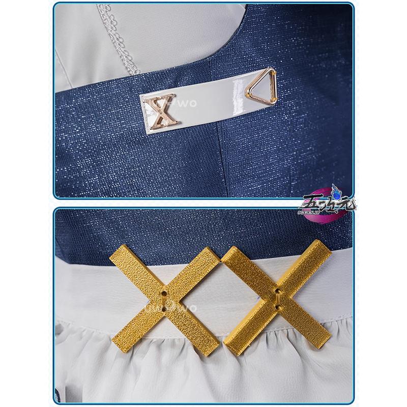 UWOWO 原神 コスプレ ファルザン メイド服 韓国カフェコラボ衣装