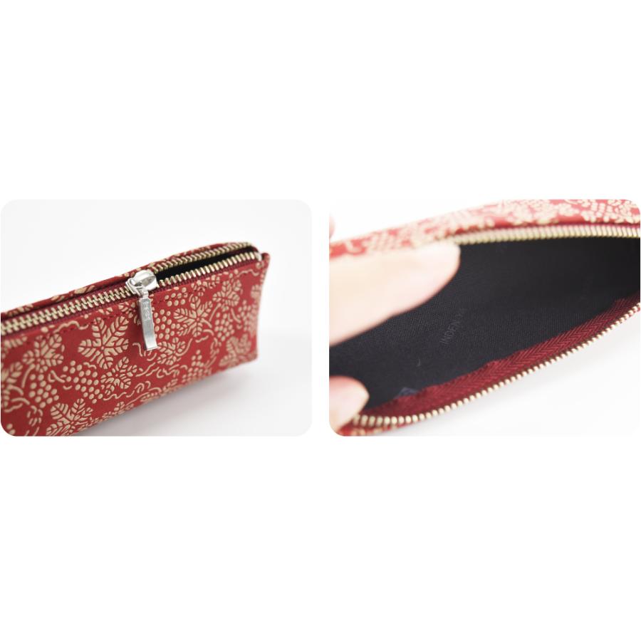 爆買 和柄 筆入れ 通年用 日本製 印傳屋 ペンケースA 筆箱 伝統的工芸