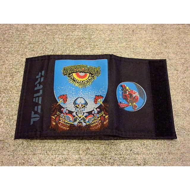 ビンテージ80's☆DEADSTOCK GRATEFUL DEAD 二つ折り財布☆200303f4-wlt