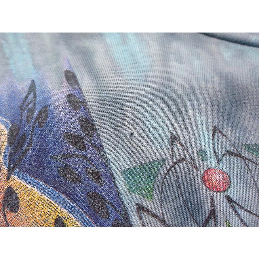 ビンテージ90's○Jimi HendrixプリントタイダイTシャツsize XL