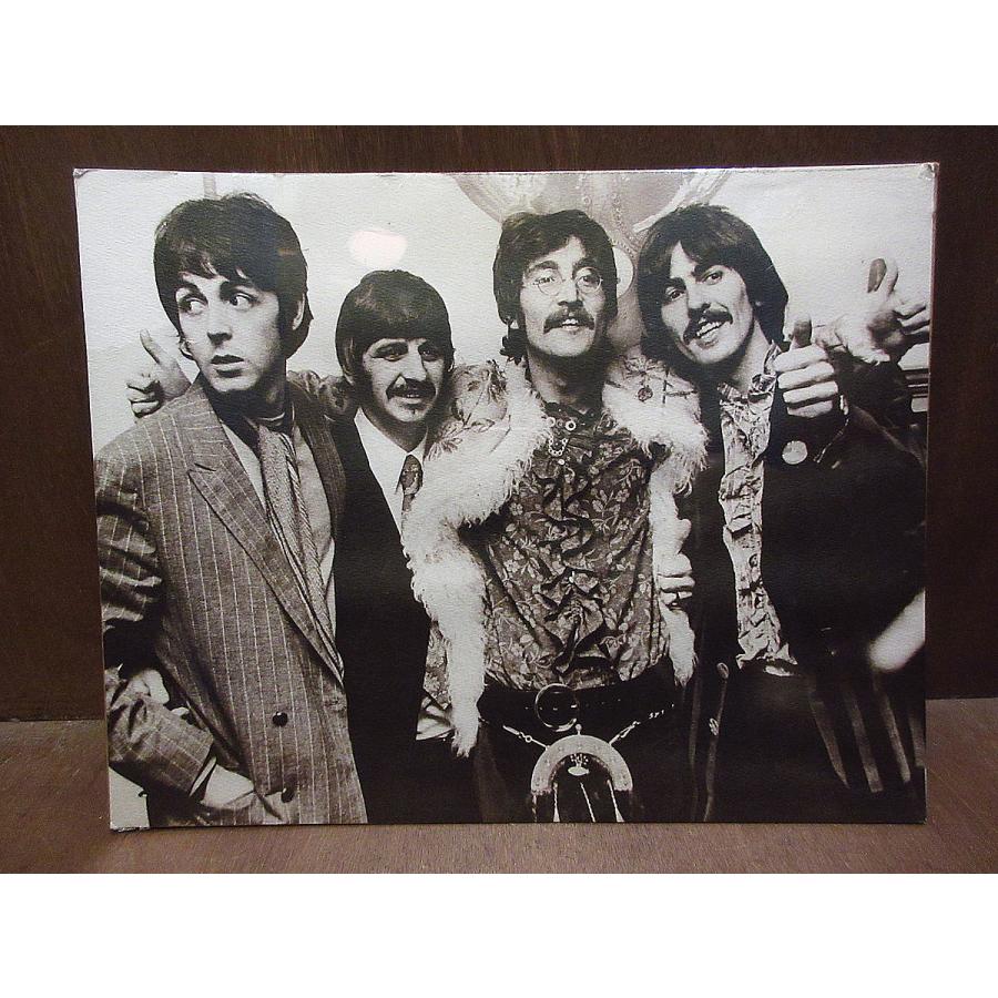 ビンテージ○THE BEATLESポスター約28cm×約35.5cm○211004i4-pst