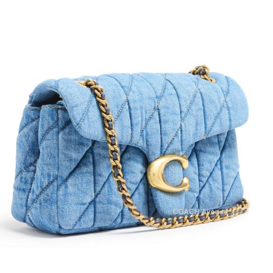 COACH（コーチ） 人気のデニムが可愛い COACH CR704 タビー ショルダー
