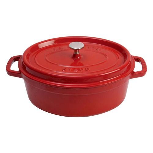 ストウブ staub ピコ ココット オーバル 17cm チェリー 40511-498 日本